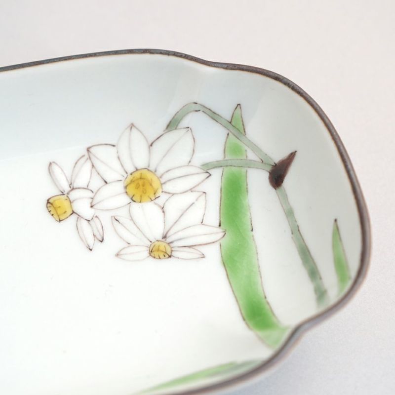 元女貴之（がんにょたかゆき） 【元女貴之】水仙新つきだし皿〈1枚