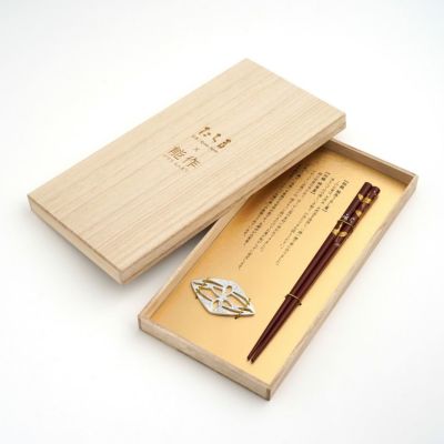 Collaboration - コラボレーションシリーズ - たち吉×能作 翔鶴 箸・箸