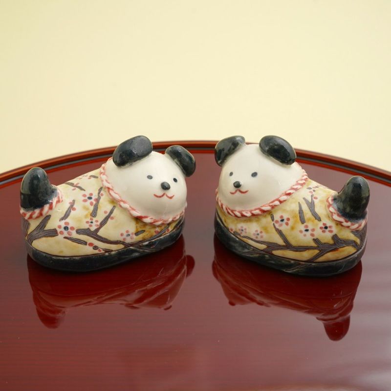 丹下郁（たんげいく） 【丹下郁】犬筥（梅）〈1組〉 |皿や鉢など和食器