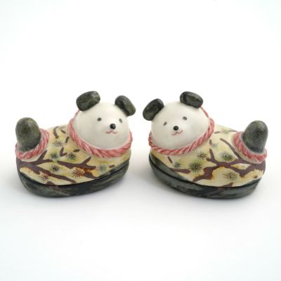 丹下郁（たんげいく） 【丹下郁】犬筥（梅）〈1組〉 |皿や鉢など和食器