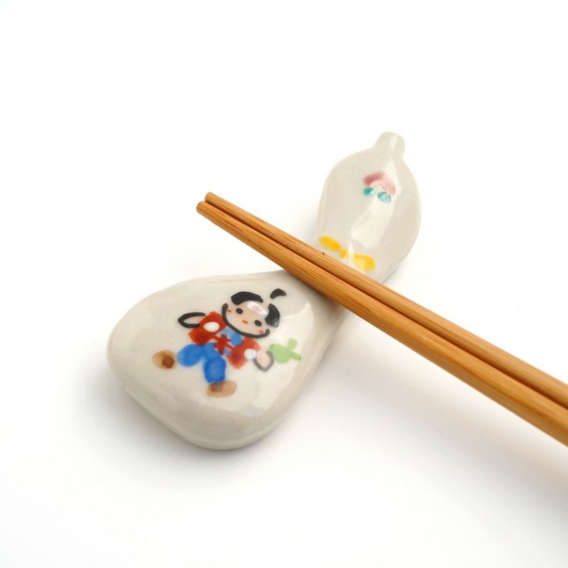 京焼・清水焼（京都府） 【京焼・清水焼】昔話 新丸瓢箸置〈5個〉 |皿