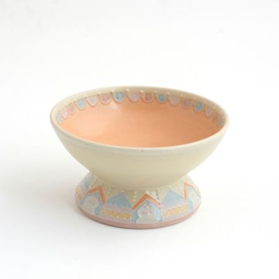 ねこ日和_中村かりん（なかむらかりん） 【中村かりん】豆皿 手つなぎ