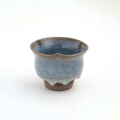 登り窯作品 【森里龍生】染付葡萄ぐい呑〈1個〉 |皿や鉢など和食器の