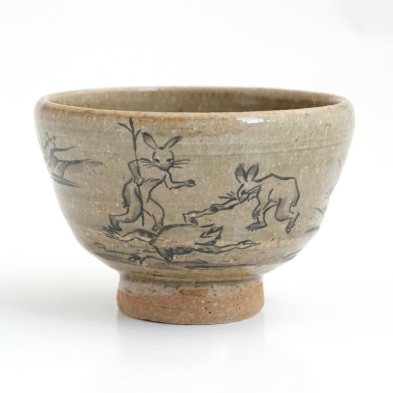 登り窯作品 【山岡善高】ぐい呑 鳥獣戯画〈1個〉 |皿や鉢など和食器の