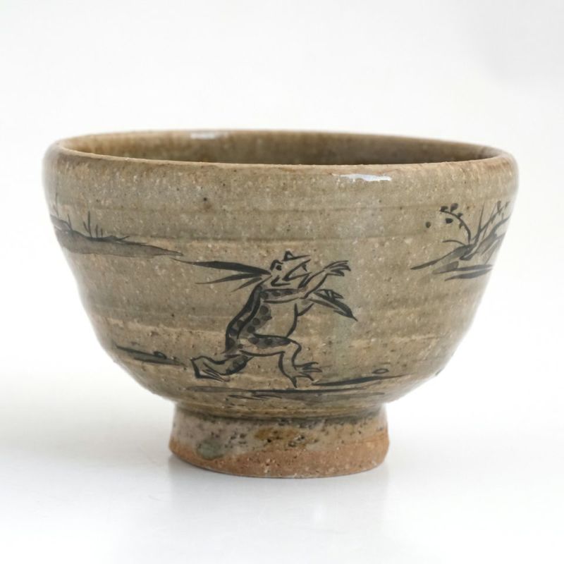 登り窯作品 【山岡善高】ぐい呑 鳥獣戯画〈1個〉 |皿や鉢など和食器の