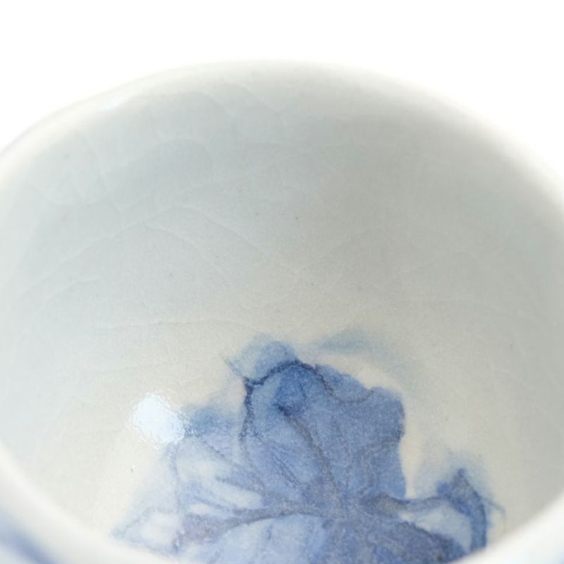 登り窯作品 【森里龍生】染付葡萄ぐい呑〈1個〉 |皿や鉢など和食器の