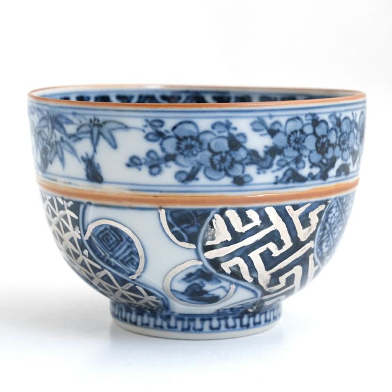 登り窯作品 【釋博史】祥瑞白金彩沓茶碗〈1個〉 |皿や鉢など和食器の