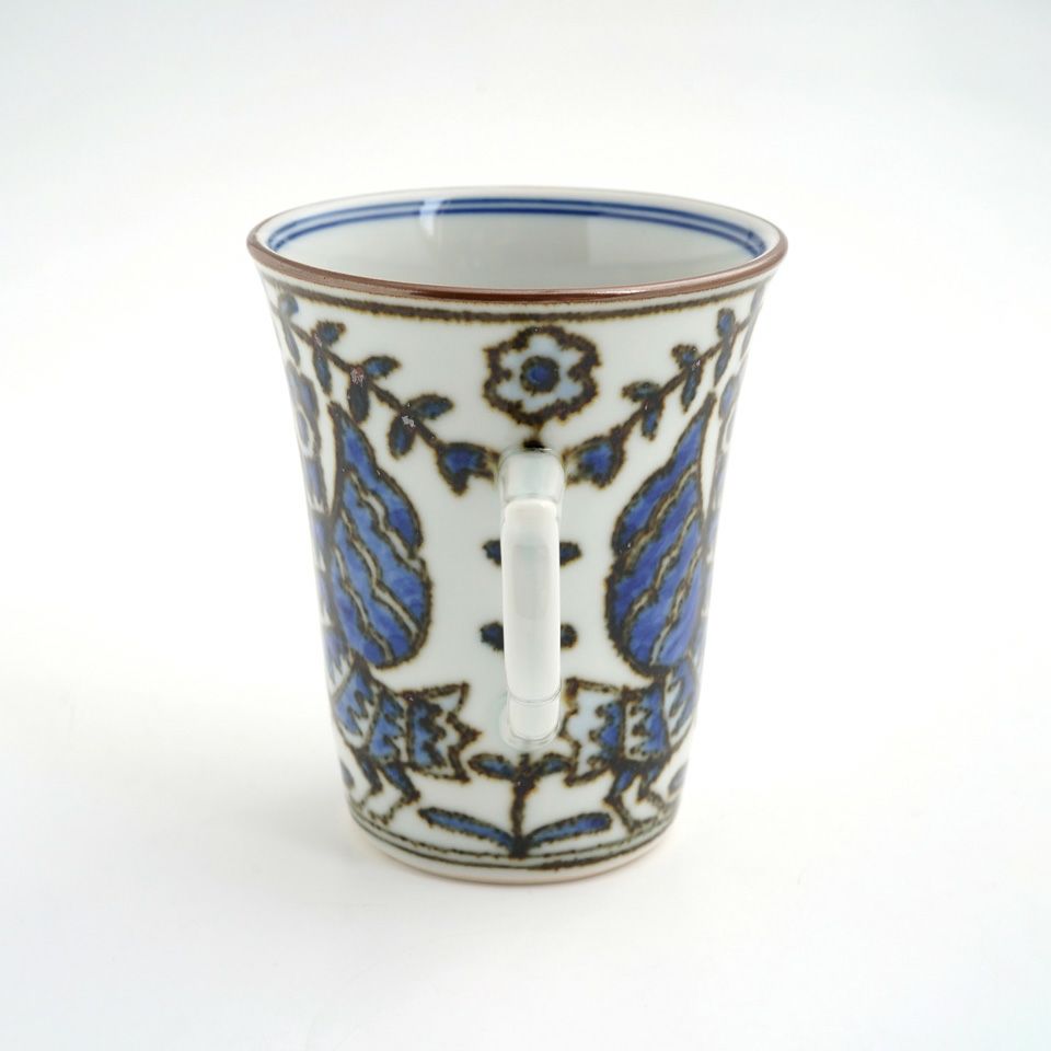 京焼・清水焼SALE 【京焼・清水焼SALE】染花鳥 マグ〈1個〉 |皿や鉢