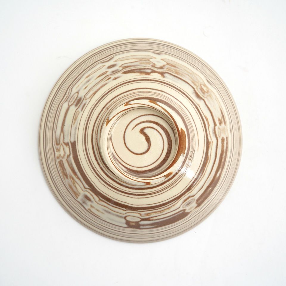 京焼・清水焼SALE 【京焼・清水焼SALE】練り込み赤草花 平鉢〈1個